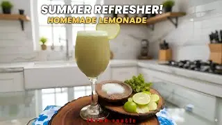 From Tree to Glass &ndash; How to Make Homemade Lemon Mint Lemonade | Fresh Summer Drink Recipe
