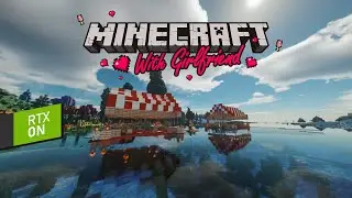 Floating Cat & Dog House | Minecraft with Girlfriend &bull; Day 86
