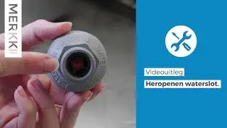 MERKKwater - Opnieuw instellen van het waterslot