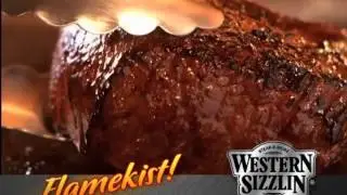 Western Sizzlin Flamekist Commercial