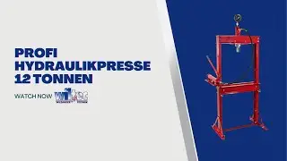 XPOtool 20T Profi Werkstattpresse Hydraulikpresse Rahmen mit Manometer