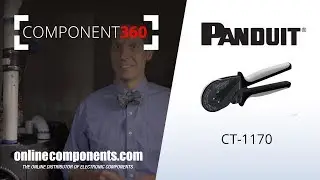 Component360: Panduit's Extensive Products for Industrial Applications (CT-1170 Ferrule Crimp Tool)