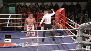 Fight 7: Alex Hanan vs Matthew Tuakolo  - Peach Boxing's Trading Punches | ABA Stadium 25Aug18