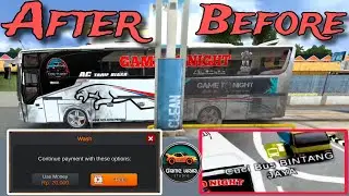 🧽 HOW TO WASH BUS IN BUS SIMULATOR INDONESIA | BUSSID BUS CLEANING TUTORIAL | GAME WALA STUDIO