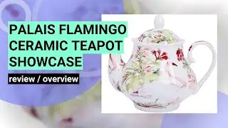 Review: Elegant European Style Flamingo Ceramic Teapot - A Perfect Gift?