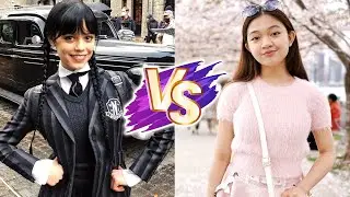Jenna Ortega VS Kaycee in Wonderland Natural Transformation 🌟 2024 | From 0 To Now