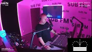 Andre Tribale Live @ Depeche Mode Party #36 on SUB FM radio 20251107