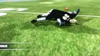 Backbreaker Game Footage: Saints vs Settlers (Forced Fumble By DB on WR)