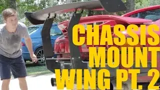 DIY Car Projects: Chassis Mount Wing pt 2
