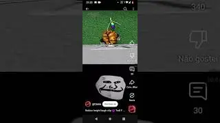 Roblox height laugh clip 😈 Troll Face #fyp #shorts #trollface #memes #roblox #robloxtrend