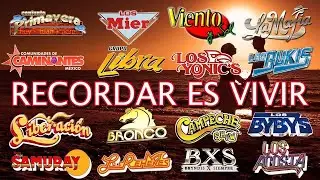 GRUPERAS 90S DEL RECUERDO - BRONCO, TEMERARIOS, BUKIS, ACOSTA, BRYNDIS, CAMINANTES, YONICS Y MAS