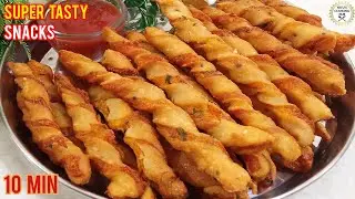 Unique Samosa Twister Recipe |10 Min Crispy Nashta |New Breakfast Recipe|Kurkure Evening Snacks Easy