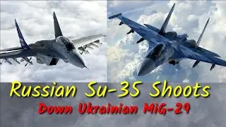 Russian Su-35 Shoots Down Ukrainian MiG-29 In Beyond Visual Range Combat Possibly With R-77 Missile
