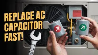 How to Replace a Bad AC Capacitor &ndash; DIY Tutorial!