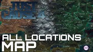 Just Cause 4 ALL LOCATIONS MAP (Download In The Description)