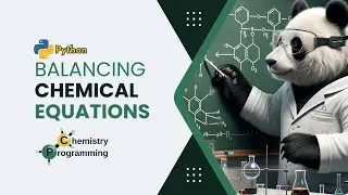 Balancing chemical equations using Python - ChemPy package
