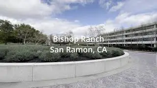 Walk in a Beautiful Business Park | Bishop Ranch - San Ramon, CA | 4K