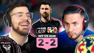 REACCIÓN CON LA COBRA AL PARTIDO DEL AMÉRICA vs INTER DE MIAMI
