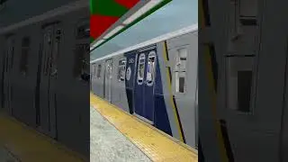 Openbve Shorts: R211 Q Train Departing Avenue J🚇🗽 #shorts #fyp #nycsubway