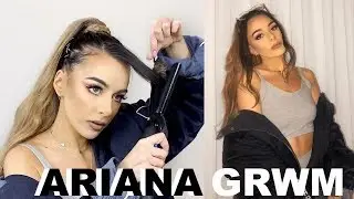 ARIANA GRANDE concert: get ready with me! HAIR, MAKEUP, OUTFIT