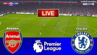 ARSENAL vs CHELSEA - Premier League 2025 || Live Football Match | PES 21