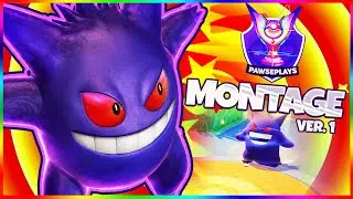 INSANE GENGAR MONTAGE! POKEMON UNITE #Pawseplays