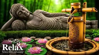 Relaxing Water Sounds with Buddha 🌿 Calm Your Mind, Relieve Stress & Negative Energy