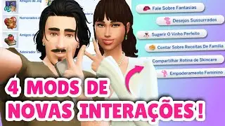 MODS com MAIS INTERAÇÕES | TRAÇOS de RELACIONAMENTO e + 47 NOVAS INTERAÇÕES | The Sims 4