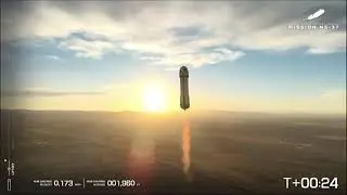 LIFTOFF! Blue Origin NS-37 Crew Launch