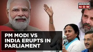 PM Modi Calls 'INDIA' Alliance 'Directionless'; Oppn Hits Back; Parliament In Logjam? | Daily Mirror