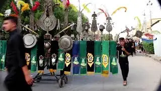 موكب زنجيل اهالي البياع ١ محرم 2017