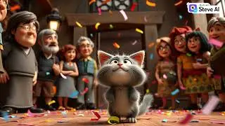 Whiskers' Colorful Adventure