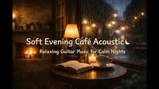 Soft Evening Caf&eacute; Acoustic 🌙 Relaxing Guitar Music for Calm Nights