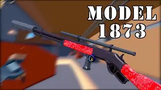 Sniping in Bad Business Roblox with Model 1873