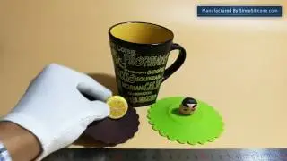 silicone cup lid cover / silicone coffee cup lid / ceramic cup silicone lid