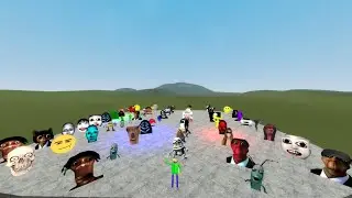 Too Much Nextbot And Alien Munci Nextbot In Maze Garry's Mod  #Nextbot #Gmod