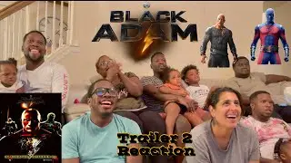 Black Adam Trailer 2 Reaction!!