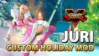 Juri - Custom Holiday Costume (C5) - Street Fighter V Mod
