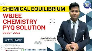 WBJEE Chemistry Chemical Equilibrium PYQ Solution | Wbjee 2024 Exam Preparation in Bengali #wbjee