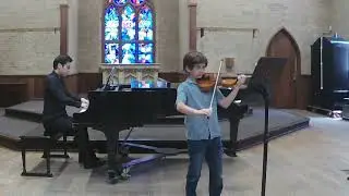 Student Concertino No.2 First Movement by Adolf Huber performed by USMAS student