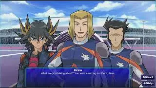 Yusei Fudo vs Jean  Yu-Gi-Oh! Legacy of the Duelist : Link Evolution