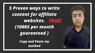 How to write articles for affiliate marketing | 5 Magical tips | 1000$ guaranteed | Digital Nishant