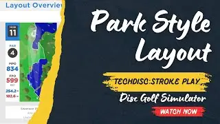Tech Disc Stroke Play: Park Style