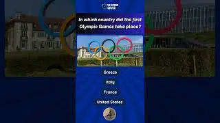 Where Were the First Olympic Games Held? 🏛️ | #Olympics #Quiz #10SecondQuiz