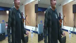 Gordon Parma & Dorothy Ella Performing Lost & All You Say Is No in Burton-Upon-Trent 3DVR QoocamEGO