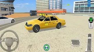Yellow City Taxi: Roof Car Driving Simulator #1 - Xtreme Cab Drive - Android Gameplay HD