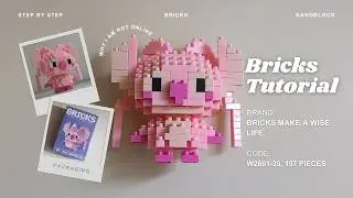 How to Build Angel Stitch Mini Bricks Make a Wise Life 039 Tutorial 197 Pieces Building Blocks