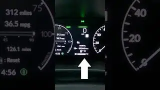 Демонстрация уровней рекуперативного торможения Honda CR-V Hybrid 2023 года