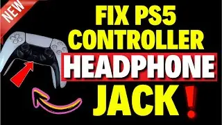 Как починить разъем для наушников на контроллере PS5
