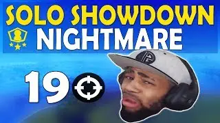 19 KILL SOLO SHOWDOWN NIGHTMARE | RIP DAEQUAN?? | RANKED GAMEPLAY - (Fortnite Battle Royale)